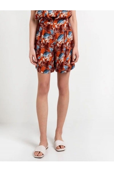 TOI MOI - Wide leg floral shorts - 1