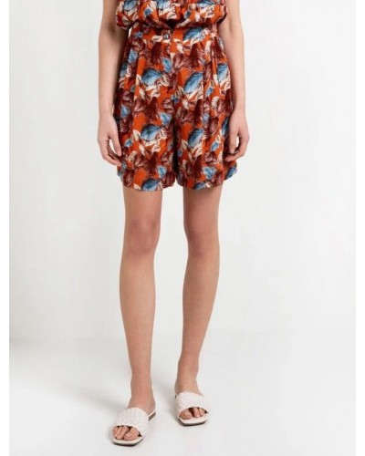TOI MOI - Wide leg floral shorts - 1